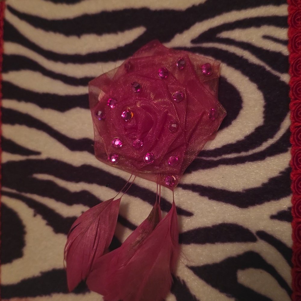 Tarina Tarantino Pink Barrette